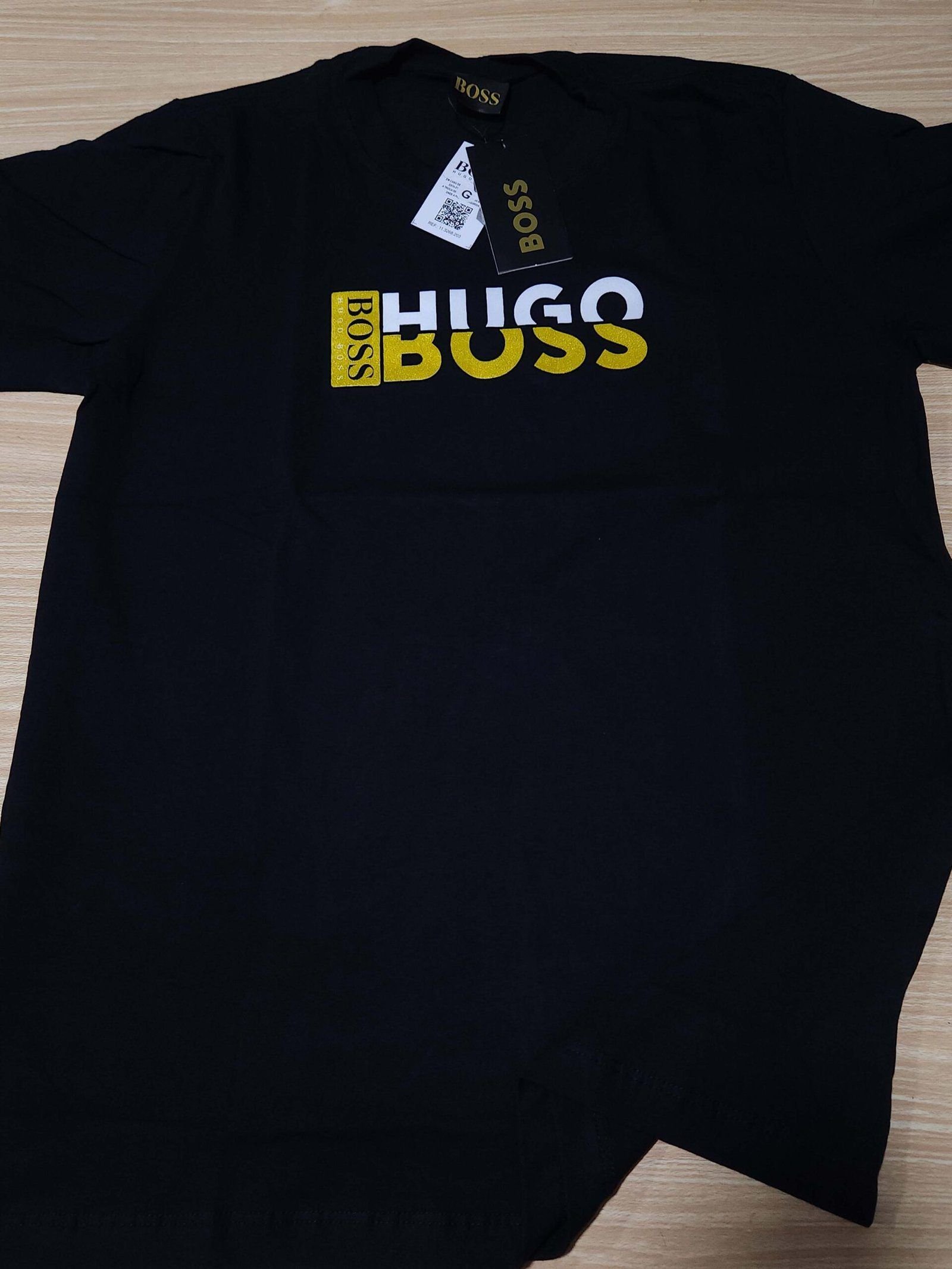 Camisa Hugo Boss G Peruana com Elastano Masculina Camisa Hugo Boss G Peruana com Elastano Masculina