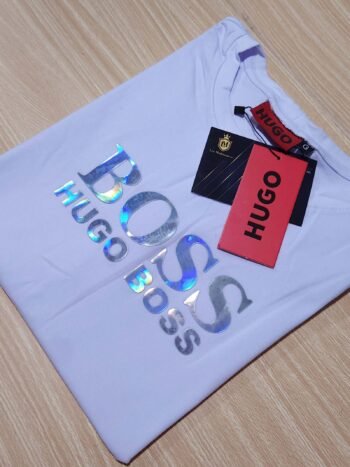 Camisa Hugo Boss GG Peruana com Elastano Masculina