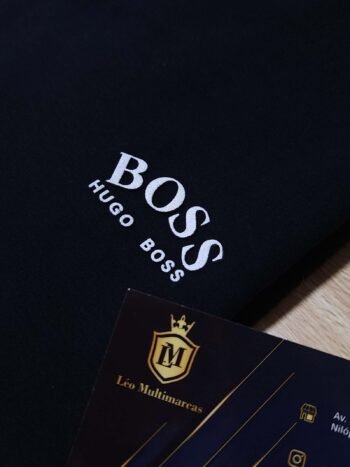 Camisa Hugo Boss GG Peruana com Elastano Masculina