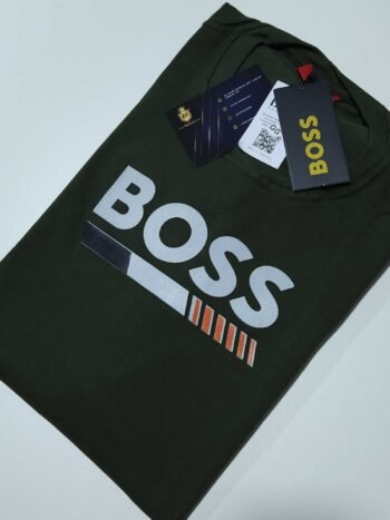 Camisa Hugo Boss GG Peruana com Elastano Masculina