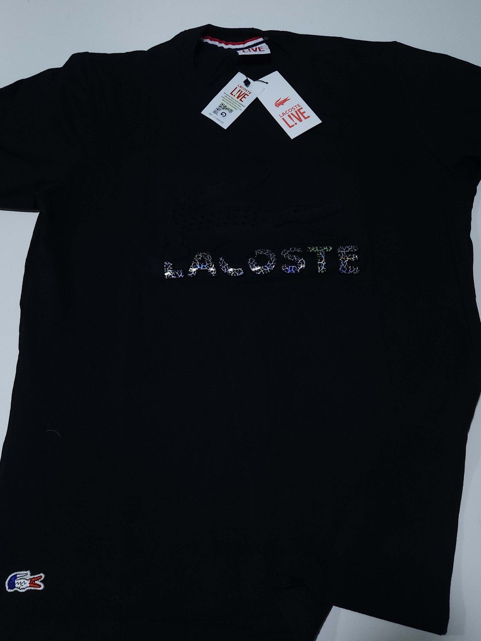 Camisa Lacoste G Peruana com Elastano Masculina Camisa Lacoste G Peruana com Elastano Masculina