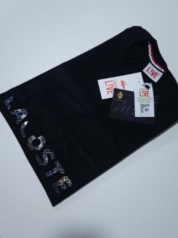 Camisa Lacoste G Peruana com Elastano Masculina