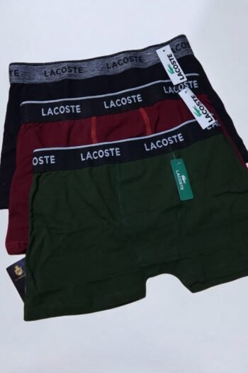 Cueca Lacoste M Masculina